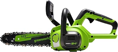 Greenworks 24 V 10 inches chainsaw, only tool.. One platform, endless products — welcome to DIAYTAR Nigeria.