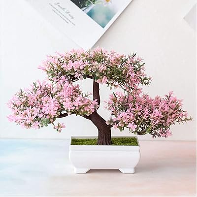 Artificial bonsai plant, pot simulation pine, decorative floral artificial flowers, creative simulation bonsai pot for interior decoration.. DIAYTAR NIGERIA transforms dreams into deliveries with our affordable prices and 5-8 day shipping.
