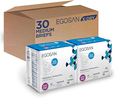 CLAYS FOR CLAYS FOR EGOSAN maxi adult incontinence for super absorption and adjustable straps for men and women (size M, 30 pieces, diapers).. DIAYTAR NIGERIA connects your desires with reality through our affordable e-commerce platform and quick delivery.