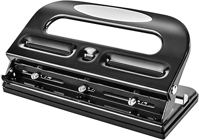 3 -hole Amazonbasics, semi -adjustable holes, capacity 30 sheets - black.. Shop across categories at DIAYTAR NIGERIA and enjoy budget-friendly nationwide shipping in 5-8 days.