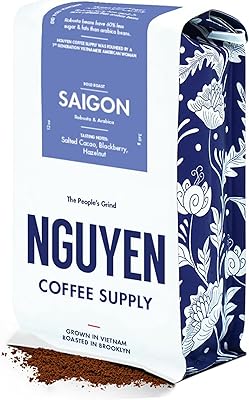 Saigon coffee grains, mixture of Robusta Arabica peppercas dark 12 Oz, biological origin of Vietnam, low content of biological acid.. Home to endless choices and pocket-friendly prices — DIAYTAR Nigeria.