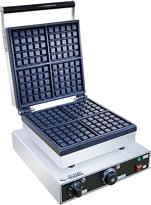 Bookmother with commercial square eggs, wjyfy-2206-2a Belgian waffle maker.. Shop with confidence at DIAYTAR NIGERIA, offering thousands of products with budget-friendly shipping.