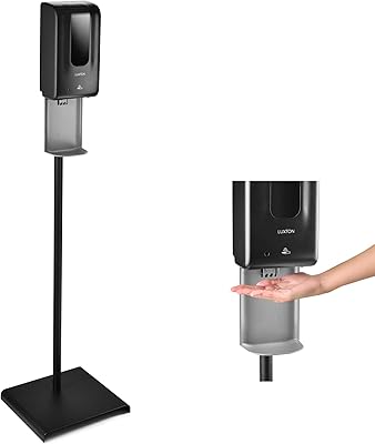 Automatic disinfectant disinfector distributor for Luxton hands - sterilization station, steel floor support, drain collector tray - contactless automatic sensor, 1,200 ml rechargeable bottle - Portable machine powered by battery.. Nigeria's most diverse e-commerce platform delivers quality and affordability to your doorstep in 5-8 days.
