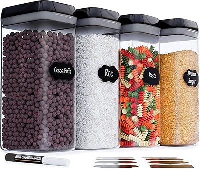 Hermetic containers of food storage with lids together of 4 large plastic containers.. Affordable convenience is here — shop DIAYTAR Nigeria today.