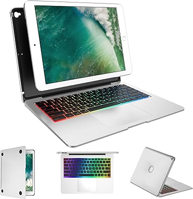 Case with touch keyboard for iPad pro 12.9 inches - 2017 (2nd generation) 2015 (1st generation) - IPAD PRO 2nd generation case with keyboard, solid aluminum alloy chassis, retro keyboard 7 colors,.. No stress, just speed — DIAYTAR Nigeria ships in days.