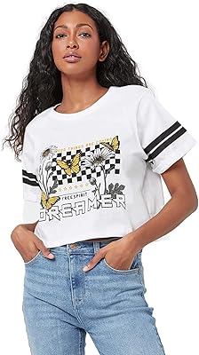 Ardene round neck t-shirt for woman 1A-A-AP32933-12.. DIAYTAR NIGERIA makes online shopping accessible to all with budget-friendly prices and reliable delivery.