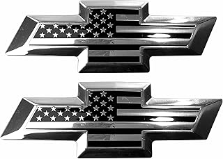 Metal flag in the shape of a butterfly for the front and rear doors of the Silverado 1500 (model 2016-2019, chrome/black).. DIAYTAR NIGERIA transforms wishes into deliveries with our affordable and reliable e-commerce platform.