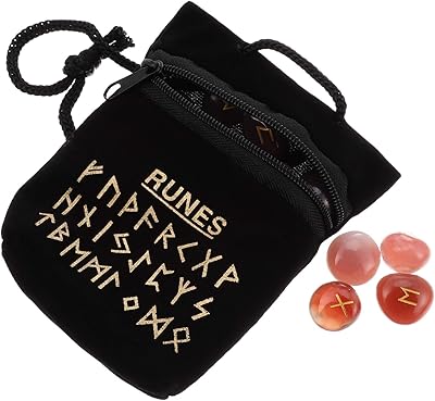 Balacoo 25 pieces natural runic stones engraved ancient alphabet alphabet futhark crystal chakra healing amethyst agate stone for meditation.. DIAYTAR NIGERIA: Where shopping meets satisfaction with affordable prices and prompt delivery services.