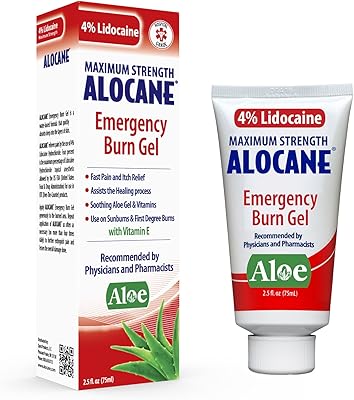 ALOCAINE Emergency gel against burns 4 % Lidocaine maximum force relief of pain and itching caused by minor burns, sunburn, cooking, radiation, chemicals and first burns for primary care of burns.. DIAYTAR NIGERIA: Where affordability and variety meet with convenient delivery within 8 days.