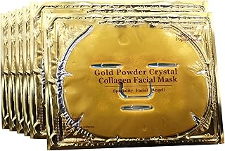 Jonest 6 pieces facial masks in collagen gold gel 24 carats in depth moisturizing facilities for anti-aging anti-wrinkle firming and revitalizing (gold).. Discover why millions choose DIAYTAR for affordable online shopping with delivery in just 5-8 days.