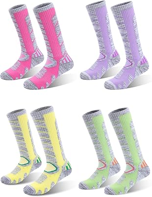 Women's ski socks - 1/4 package of hot ski socks for calves, high performance winter sports socks.. DIAYTAR NIGERIA: Your trusted e-commerce partner with extensive product choices and affordable delivery.