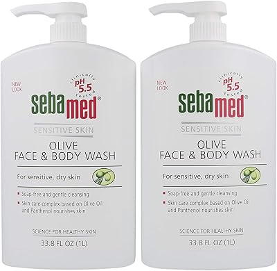 Sebamed olive face and body cleaner with skin pump.. Shop without limits at DIAYTAR NIGERIA and receive your purchases at budget prices within the week.