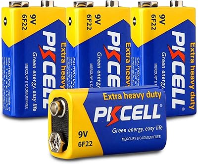 High performance square battery PKCELL 9V 6F22 for smoke detectors, remote control car - 4 rooms.. Your daily needs delivered to your door — DIAYTAR Nigeria style.