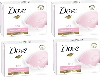 Package of 8 soaps Dove Pink beauty cream (4 x 2).. Get the deals you love and the delivery speed you need at DIAYTAR Nigeria.