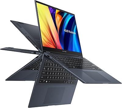 Laptop Asus VivoBook S14 Flip with 14-inch FHD touch screen, Intel Core i5-12500H processor, RAM DDR4 8 GB, SSD 512 GB, Digital Pavé, Thunderbolt 4, Windows 11 Home, Cool Blue, TP3402za-DB51T.. Discover why DIAYTAR NIGERIA is the smart shopper's choice for affordable products delivered nationwide.