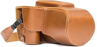 MEGRAAR NIKON COOLPIX P900, P900S EVERREADY Leather shoulder bag with battery access - Light brown - MG980.. Enjoy the simplicity of shopping with DIAYTAR NIGERIA, offering vast choices delivered in just 5-8 days.