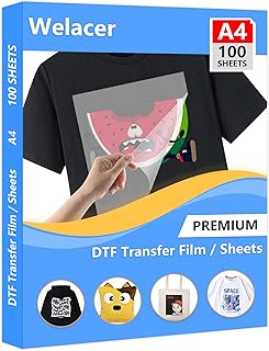 100 sheets of paper transfer DTF A4 thick transparent double thermal side Pet for printer.. DIAYTAR NIGERIA connects you with what you need at prices you'll love, delivered within 8 days.