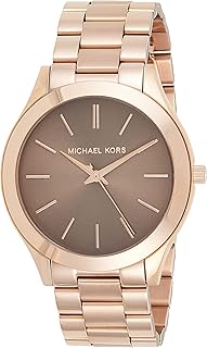 Quartz watch Michael Kors MK3181 for women, analog display and stainless steel bracelet, rose gold, 41 mm.. Shop with confidence at DIAYTAR NIGERIA, offering extensive product variety with nationwide delivery.