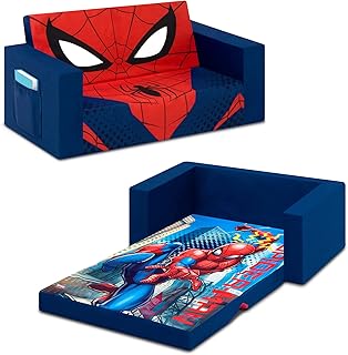 Delta folding sofa for Cozy Children - 2 in 1 sofa which turns into a tilting chair for children, Spider -man.. DIAYTAR NIGERIA: Putting quality products within reach of every Nigerian through our affordable marketplace.