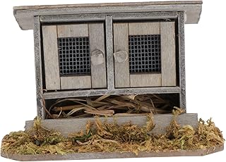 Hanabass 1 simulated chicken coop, homemade ornaments, interior plant accessories, desktop decor, miniature interior decor, plastic farm figurines, magical chicken coop, wooden chicken coop model.. Unlock access to a wide range of products with DIAYTAR NIGERIA's affordable e-commerce platform.