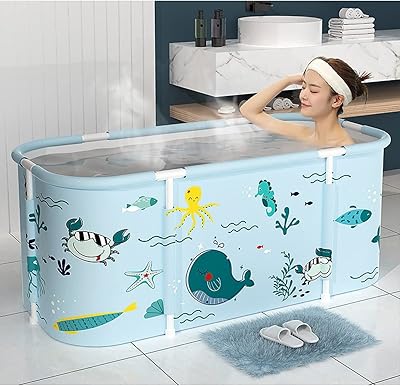 Folding portable bathtub for 2 people large family bathtub for spa effectively keeps hot.. Experience shopping freedom with DIAYTAR NIGERIA's vast selection and dependable nationwide shipping.