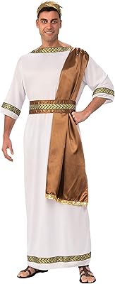 Set of Greek God's costumes for men Bristol NEW AC734X | White and brown, X, World Book Day.. DIAYTAR NIGERIA: Your partner in affordable online shopping with reliable 5-8 day shipping nationwide.