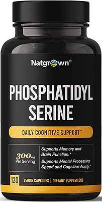 Phosphatidylserine 300 mg - Nootropic cerebral support supplement - Phosphatidylserin PS - Vegan and gluten -free complex, 120 capsules.. DIAYTAR NIGERIA brings the marketplace to your home with budget-friendly prices and nationwide delivery.