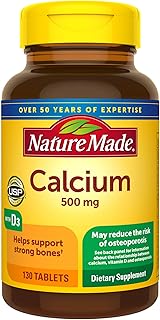 Nature MED 500 mg food supplement with vitamin D3 for bone support of 130 tablets.. With DIAYTAR Nigeria, you can browse through thousands of items at the best prices. Place your order today and receive it in less than a week.