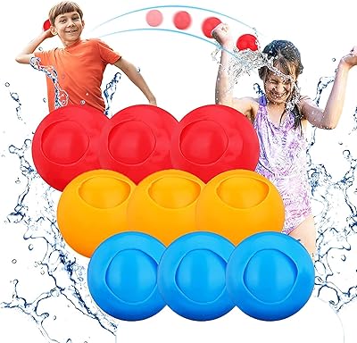 9 Retractable Water Balloons Auto-Sort-Selling Quick Filling for Pool, Trampoline, Beach, Garden, Summer Pleasures for Children, Adolescents and Adults (Multicolors).. Your complete marketplace solution, DIAYTAR NIGERIA offers unbeatable value with delivery within the week.