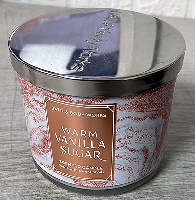 White Barn Candle Company Bath & Body Worksbougie scented with 3 strands with essential oils - 14.5 Oz - Hot vanilla sugar (vanilla, white orchid, sparkling sugar, fresh jasmine, creamy sandalwood).. Nigeria's most diverse e-commerce platform delivers quality and affordability to your doorstep in 5-8 days.