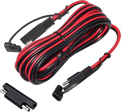Konkan 16 W Cin-Sin double pin extension cable, Disconnect/Quick Connection Safety Cord for Robust Battery with CIN connectors with CHOCK COLF.. Order today, receive this week — shopping with DIAYTAR Nigeria is that simple.