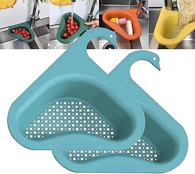 Basket of Cuisine Cuisine Cuisine Draid swan, triangular kitchen sink draft tree, kitchen drain basket, multifunctional drainer.. Shop with confidence at DIAYTAR NIGERIA, enjoying competitive prices and delivery within 8 days.