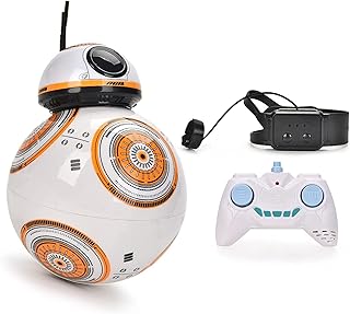BB8 robot toy with gesture sensor, remote -controlled handle - remote -controlled programmable robot, 360 -degree rotary maglev structure toy for children.. Your comprehensive marketplace awaits at DIAYTAR NIGERIA with affordable prices and reliable delivery times.