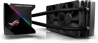 Tout-in-one Ass Rog Ryugen 240 liquid processor cooler with panel.. Shop smarter, not harder with DIAYTAR NIGERIA - thousands of products at your fingertips with affordable delivery.