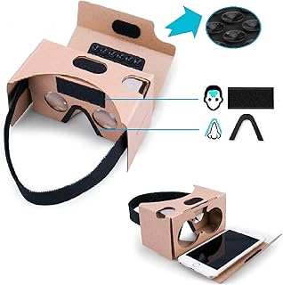 HRX- Google Cardboard VR Helpest Virtual Reality Glasses 3D with large.. DIAYTAR NIGERIA: Where affordability meets variety in Nigeria's most comprehensive online marketplace.
