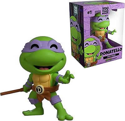 Yutuz Donatello vinyl figurine of 4.2 inch, collecting figurine teenage mutant ninja turtles.. DIAYTAR NIGERIA makes online shopping accessible with our comprehensive platform and prompt delivery service.
