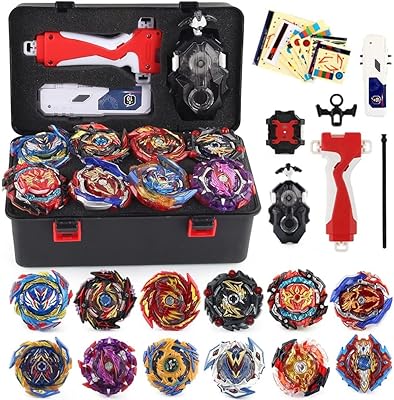 Beybtatle Burst Gyro Toy Set 12 Toupies 1x LR Lar Lar Right Db Layer System and 1 Bidirectional Emitter Metal Fusion Attack Top Battling Game with Portable Gift Box for 6 years and Plus.. Discover why DIAYTAR NIGERIA is the smart shopper's choice for affordable products delivered nationwide.