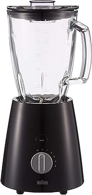 Braun Mixeur pitcher, 5 speeds, 800 watts, black, JB 3060, 1.75 liters.. DIAYTAR NIGERIA: Where affordability meets variety, with thousands of products delivered in less than 8 days.