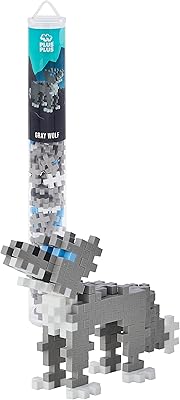 Wild animals Plus: wolf / 100 pieces. tube.. DIAYTAR NIGERIA: Connecting Nigerians with their needs through affordable prices and 5-8 day shipping.