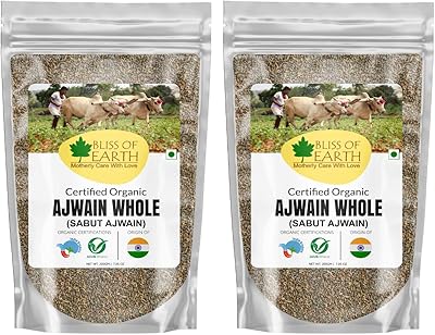 Bliss of Earth certified organic pile seeds, Indian spices and Masala for better hair, skin, health and kitchen (2x200g).. Affordable choices, delivered fast — that's the DIAYTAR Nigeria promise.