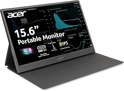 Portable monitor | Acer PM161Q Abmusics 15.6.. DIAYTAR NIGERIA: Your partner in affordable online shopping with dependable delivery within 8 days.