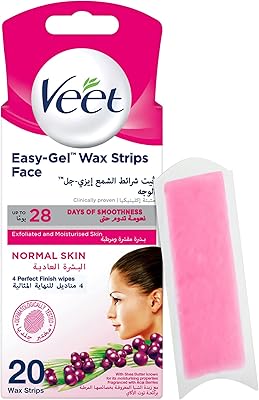 Wax strips for the face vet easy gel adapted to normal skins up to 28 days of sweetness with 20 and 4 perfect finishing wipes.. DIAYTAR NIGERIA connects you with what you need at prices you'll love, delivered within 8 days.
