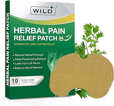 Wild+ knee pain relief patches, planting patches for joint pain and arthritis, 10 pieces of heated patches for the neck/shoulders/back/knees/knees/knees/knees/knees/knees/knees.. DIAYTAR NIGERIA: Bringing affordable shopping solutions with a diverse product catalog delivered nationwide.