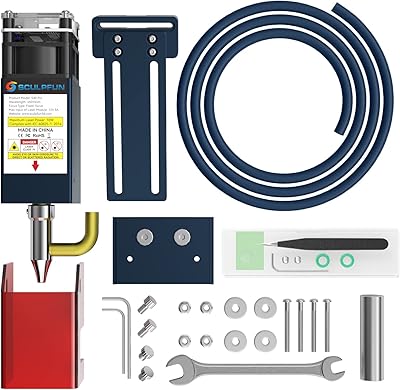 BABYPSKI 10W interferometer lens module Integrated CUTTER for Clean Cup for 3D DIY printer compatible with S9S6PROS6 A5A5PRO (12V) Alexmaker.. DIAYTAR NIGERIA: Your trusted partner for affordable online shopping with reliable delivery timeframes.