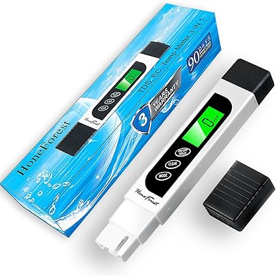 Water quality tester, precise and reliable, Honeyforest TDS counter, EC counter and temperature meter 3 in 1, 0-9990 ppm, perfect water tester for drinking water, aquariums, etc... DIAYTAR NIGERIA: Your affordable marketplace with reliable 5-8 day shipping across Nigeria.