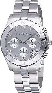 Silver quartz watch for women Marc Jacobs MBM3100, analog display and stainless steel bracelet, silver.. DIAYTAR NIGERIA: Where every shopping need is met with affordable prices and timely delivery.