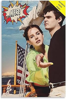 DDSS Lana del Rey Norman f. Rockwell Art on Canvas Art On Canvas Display of Mural Art for Decoration of Living Room, Office at home 12x18 inch (30x45 cm).. Experience shopping without compromise at DIAYTAR NIGERIA, with vast selection and quick delivery.