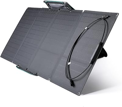 Portable power plant with portable solar panel EF Ecoflow 110W, foldable solar charger Evdelta/River, waterproof IP67 for outdoor campsite.. DIAYTAR NIGERIA connects your desires with reality through our affordable e-commerce platform and quick delivery.