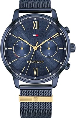 Blake Tommy Hilfiger Multifunction Quartz watch for women with stainless steel strap bracelet.. Spend less, get more — that’s the DIAYTAR Nigeria promise.
