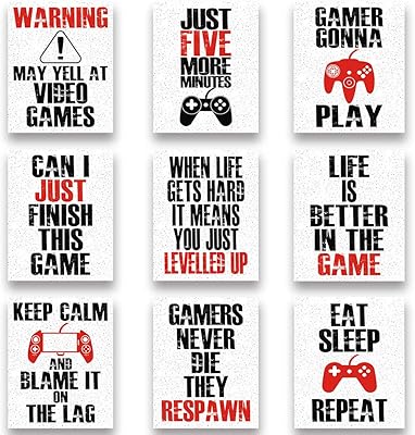 Nuebe Lot of 9 artistic posters with inspiring words.. Shop without compromise at DIAYTAR NIGERIA, where quality, affordability, and quick delivery coexist.